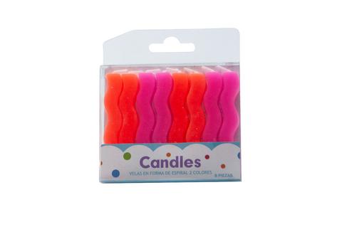 Velas espiral
