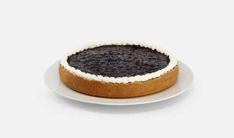 Pay de Queso con Moras sin azúcar