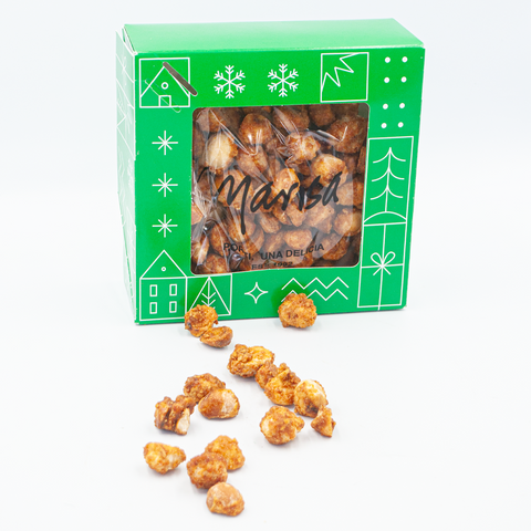 Macadamias garapiñadas