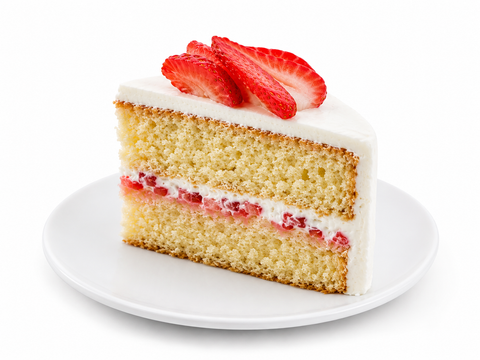Pastel de fresa sin azúcar de Pastelerías Marisa, opción para disfrutar un postre con menos azúcar.