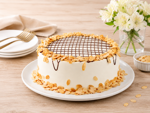 Pastel Tres Leches de Pastelerías Marisa con pan de vainilla, mezcla de tres leches y crema batida.