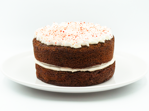 Pastel Red Velvet sin azúcar