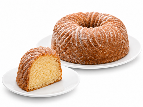 Rosca de churro de Pastelerías Marisa cubierta con azúcar y canela, inspirada en el sabor tradicional del churro.