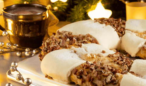 Rosca de reyes 👑 dulce de leche