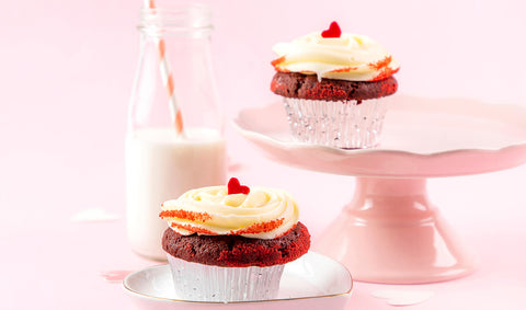 Muffin Red Velvet San Valentín