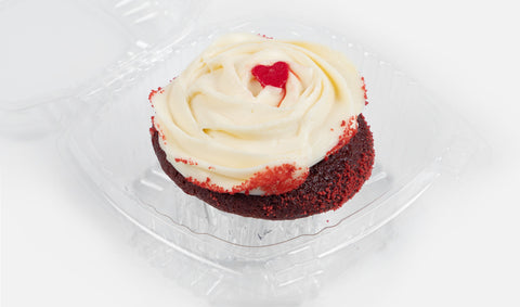 Muffin Red Velvet San Valentín