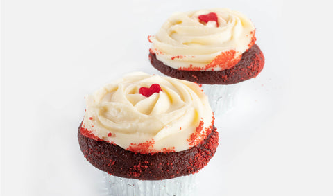 Muffin Red Velvet San Valentín