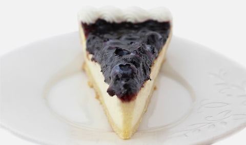 Pay de Queso con Moras sin azúcar